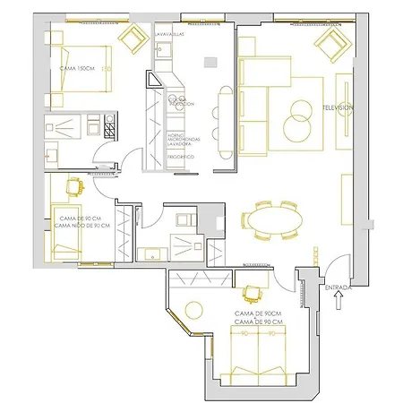 Plaza Espana 아파트 Burgo